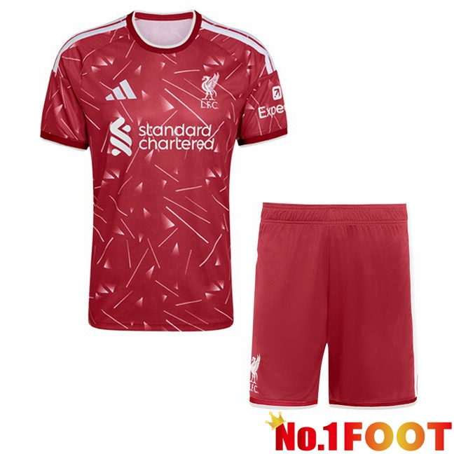 FC Liverpool Kids Home Soccer Jersey Red 2026/2027