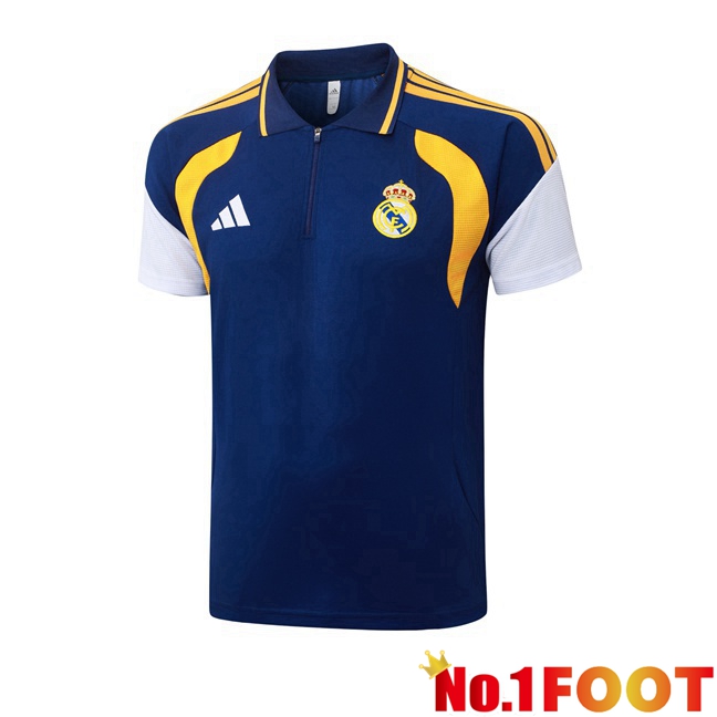 Real Madrid Soccer Polo Blue Royal 2026/2027