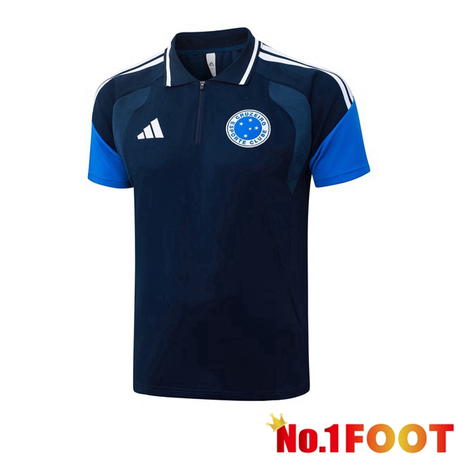 Cruzeiro EC Soccer Polo Blue Royal 2026/2027