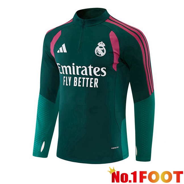 Real Madrid Training Sweatshirt Green 2026/2027