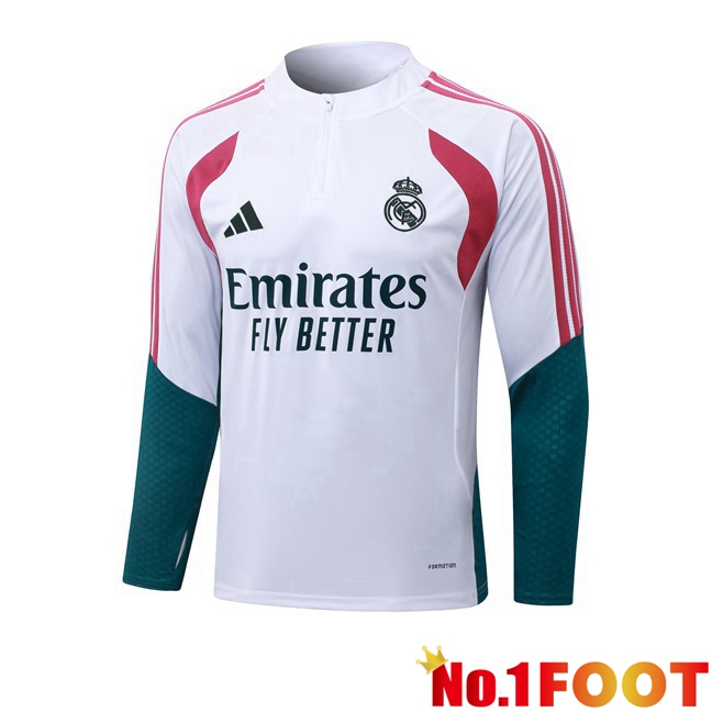 Real Madrid Training Sweatshirt White 2026/2027