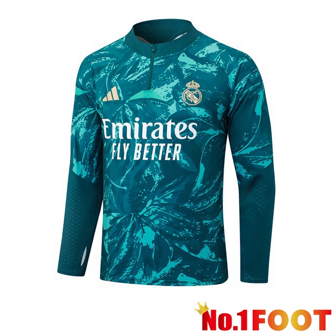 Real Madrid Training Sweatshirt Green 2026/2027