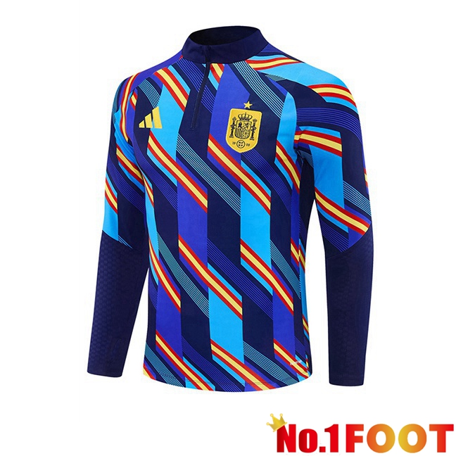Spain Training Sweatshirt Blue Royal 2026/2027