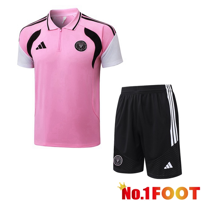 Inter Miami CF Soccer Polo + Shorts Pink 2026/2027