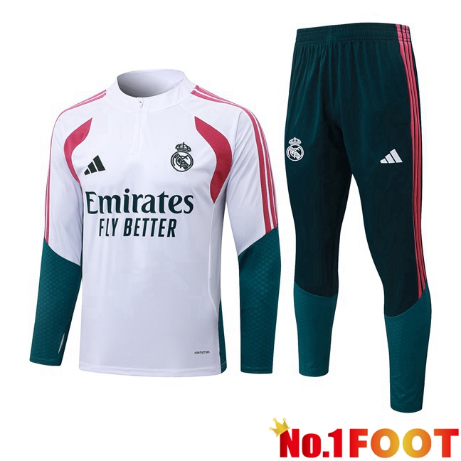 Real Madrid kit Training Tracksuit White 2026/2027