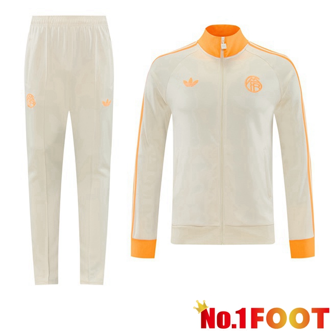 Bayern Munich kit Training Tracksuit - Training Jacket Yellow 2026/2027