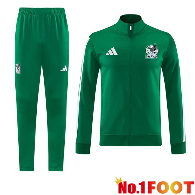 Mexico kit Training Tracksuit - Training Jacket Green 2026/2027