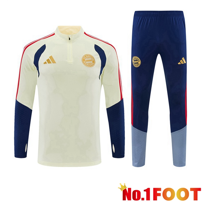 Bayern Munich kit Training Tracksuit Yellow 2026/2027