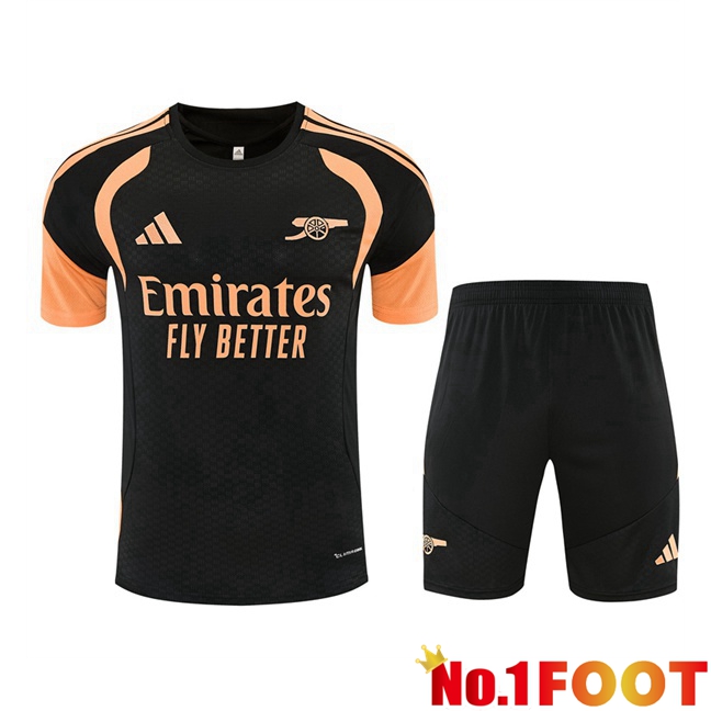 Arsenal kit Training T Shirt + Shorts Black 2026/2027