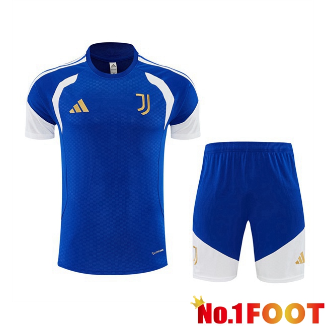Juventus kit Training T Shirt + Shorts Blue 2026/2027