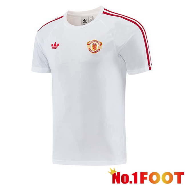 Manchester United Training T Shirt White 2026/2027