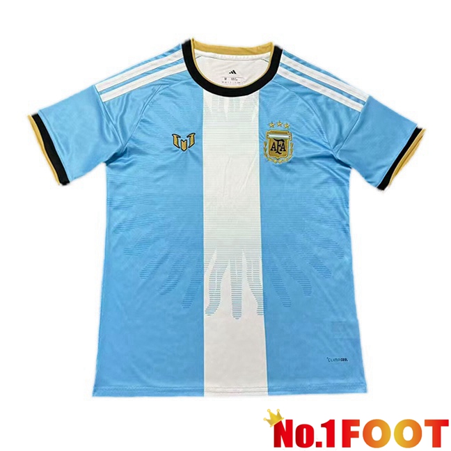 Argentina Soccer Jersey Special Edition Blue White FIFA World Cup 2026