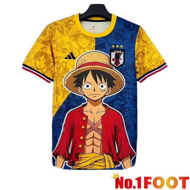 Japan Soccer Jersey Special Edition Yellow Blue Red FIFA World Cup 2026