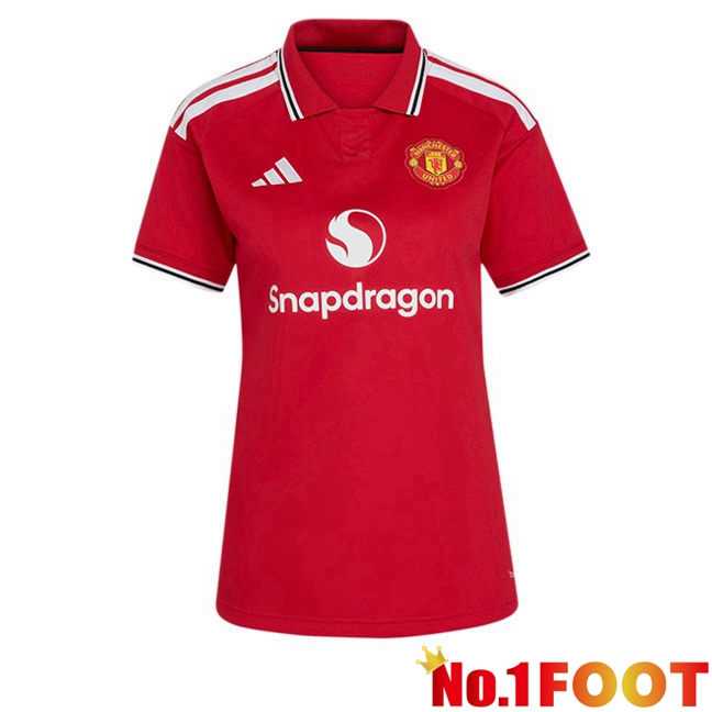 Manchester United Women Home Soccer Jersey Red 2026/2027