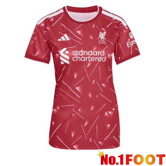 FC Liverpool Women Home Soccer Jersey Red 2026/2027