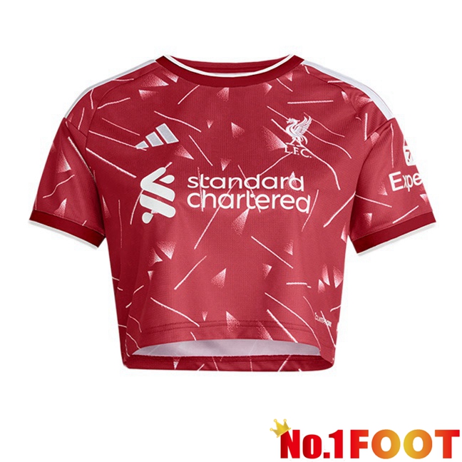 FC Liverpool Court Women Home Soccer Jersey Red 2026/2027