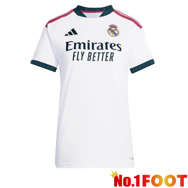 Real Madrid Women Home Soccer Jersey White 2026/2027