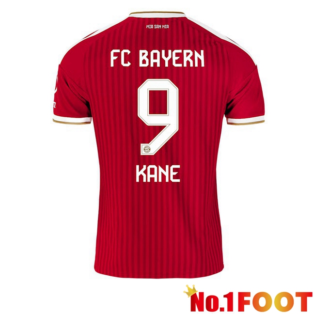 Bayern Munich (Kane 9) Home Soccer Jersey Red 2026/2027