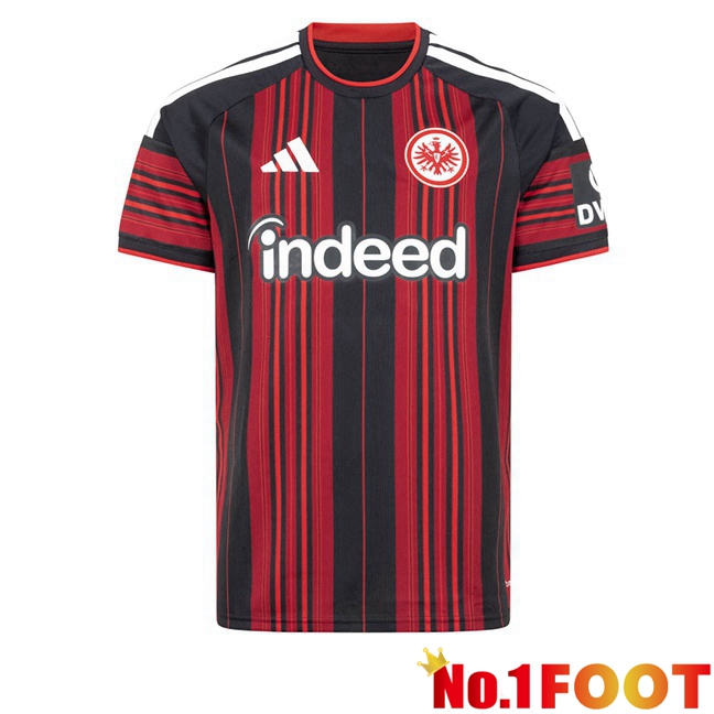 Eintracht Frankfurt Home Soccer Jersey Red Black 2026/2027