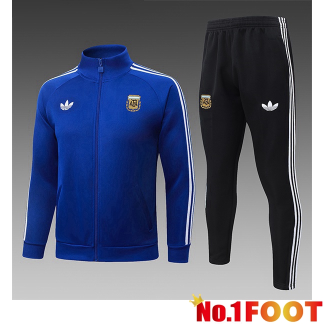 Argentina Kids kit Training Tracksuit - Training Jacket Blue 2026/2027