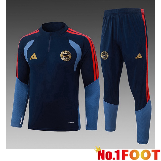 Bayern Munich Kids kit Training Tracksuit Blue Royal 2026/2027