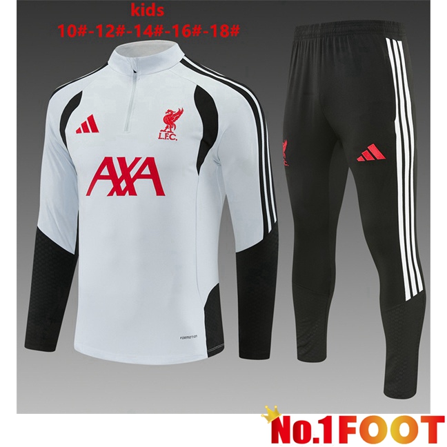FC Liverpool Kids kit Training Tracksuit White 2026/2027
