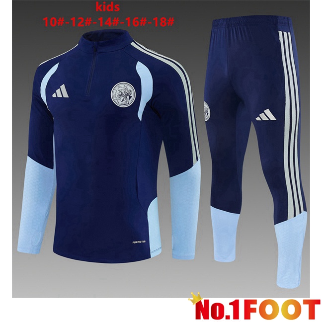AFC Ajax Kids kit Training Tracksuit Blue Royal 2026/2027
