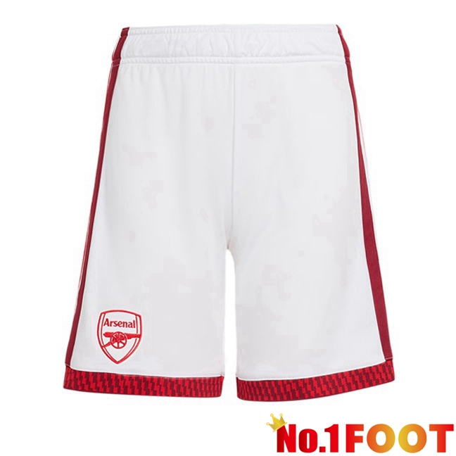 Arsenal Home Soccer Shorts White 2026/2027