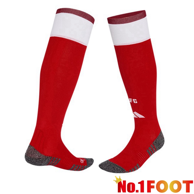 Arsenal Home Soccer Socks Red 2026/2027
