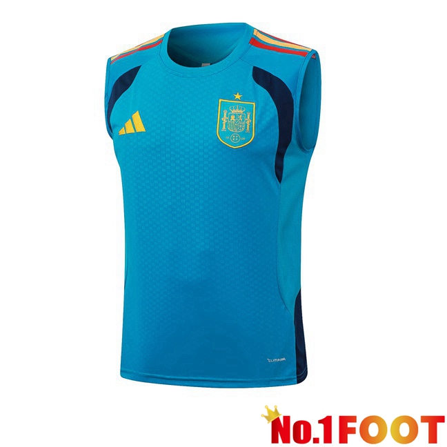 Spain Gilet Soccer Blue 2026/2027