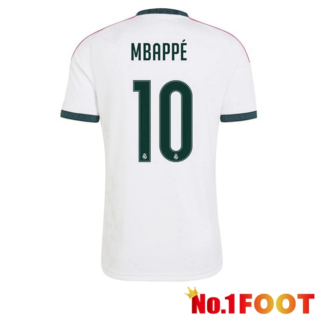 Real Madrid (Mbappé 10) Home Soccer Jersey White 2026/2027