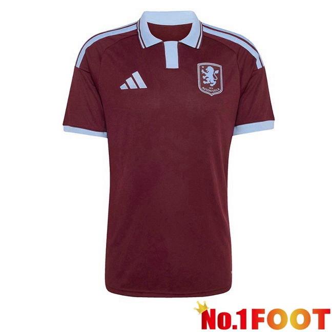 Aston Villa Home Soccer Jersey Brown 2026/2027