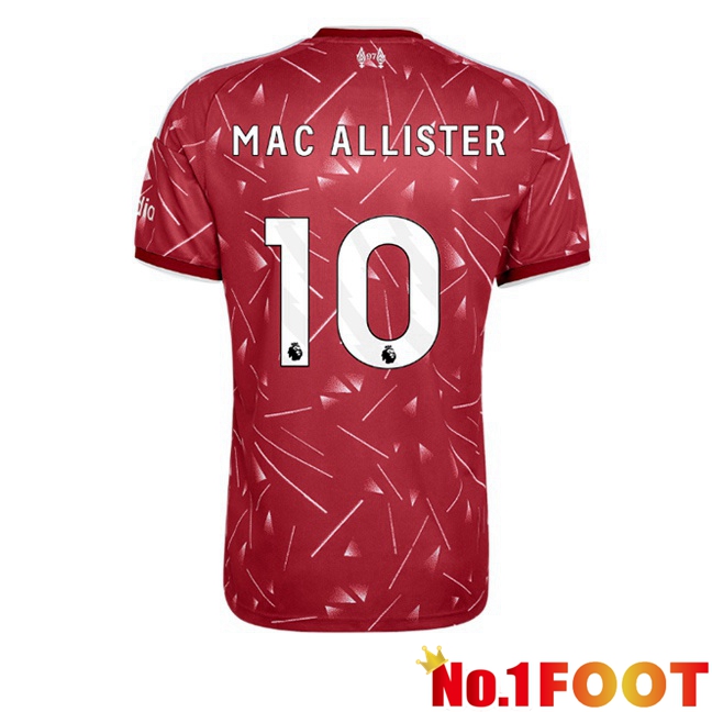 FC Liverpool (MAC ALLISTER 10) Home Soccer Jersey Red 2026/2027