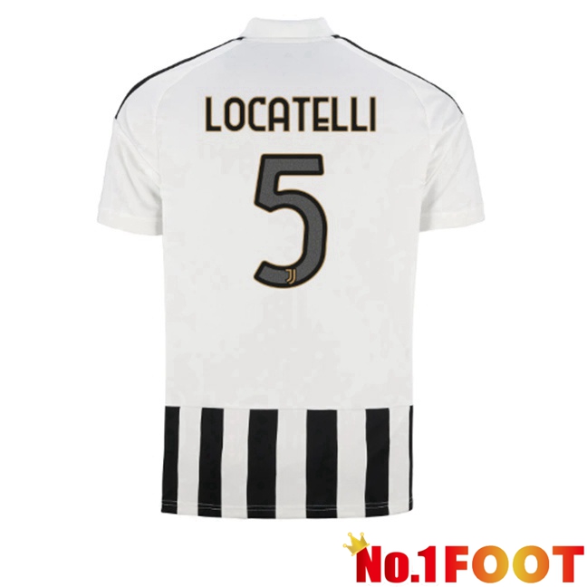 Juventus (LOCATELLI 5) Home Soccer Jersey Black White 2026/2027