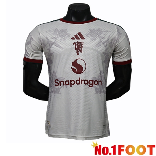 Manchester United Soccer Jersey Special Edition White 2026/2027
