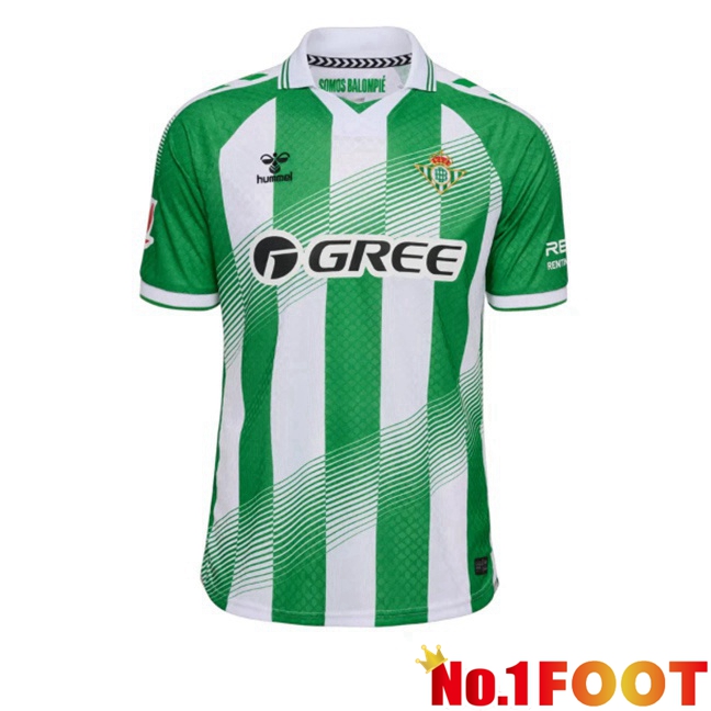 Real Betis Home Soccer Jersey Green White 2026/2027