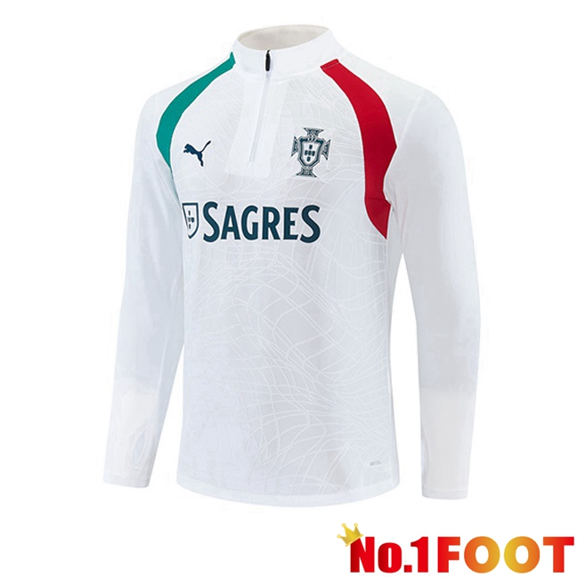 Portugal Training Sweatshirt White 2026/2027