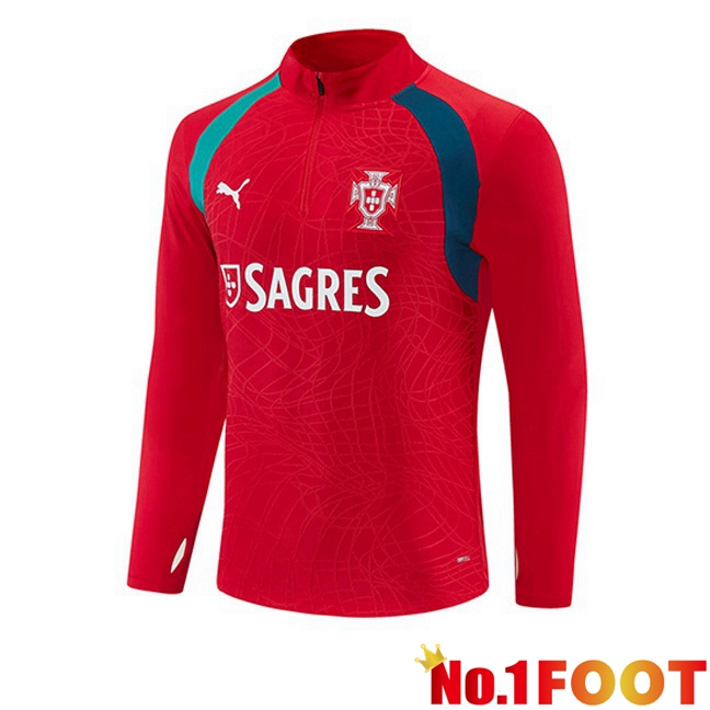 Portugal Training Sweatshirt Red 2026/2027