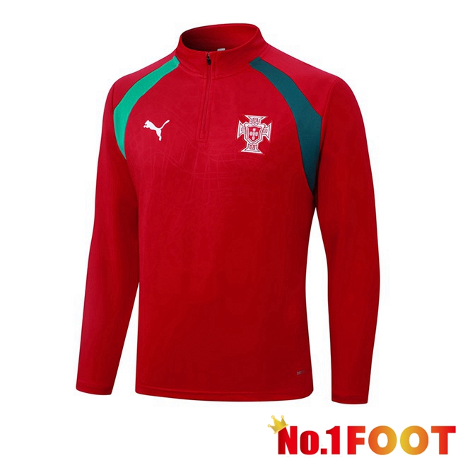 Portugal Training Sweatshirt Red 2026/2027