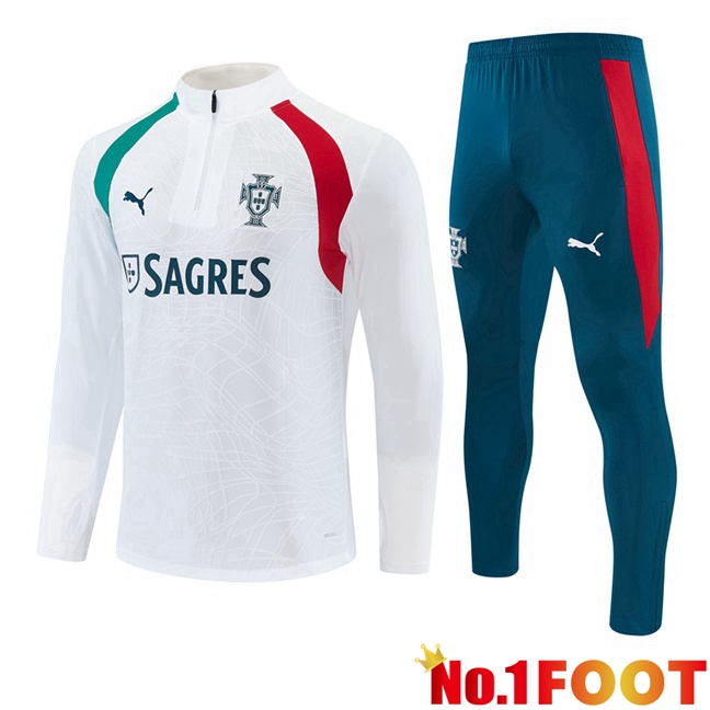 Portugal kit Training Tracksuit White 2026/2027