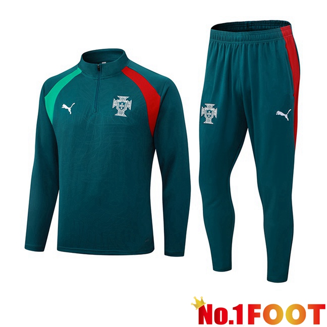 Portugal kit Training Tracksuit Green 2026/2027