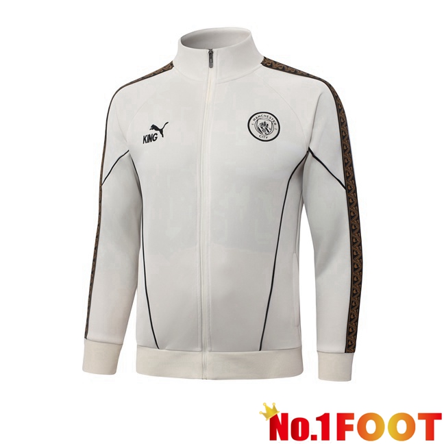 Manchester City Training Jacket White 2026/2027