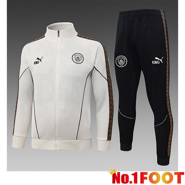 Manchester City Kids kit Training Tracksuit - Training Jacket Yellow 2026/2027