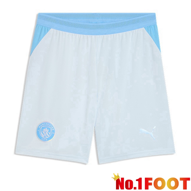 Manchester City Home Soccer Shorts Blue 2026/2027