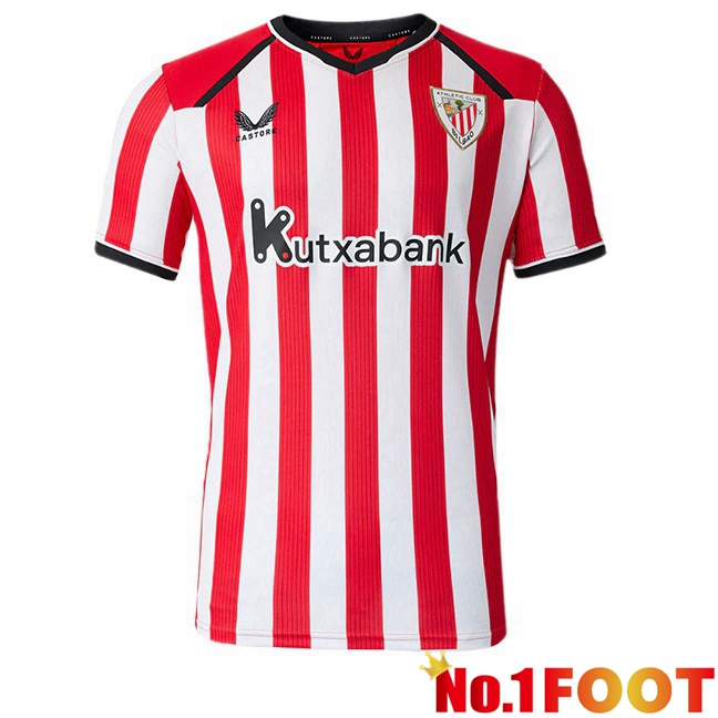 Athletic Club Home Soccer Jersey Red White 2026/2027