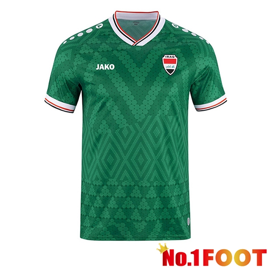 Iraq Away Soccer Jersey Green 2026/2027