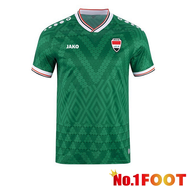 Iraq Away Soccer Jersey Green 2026/2027