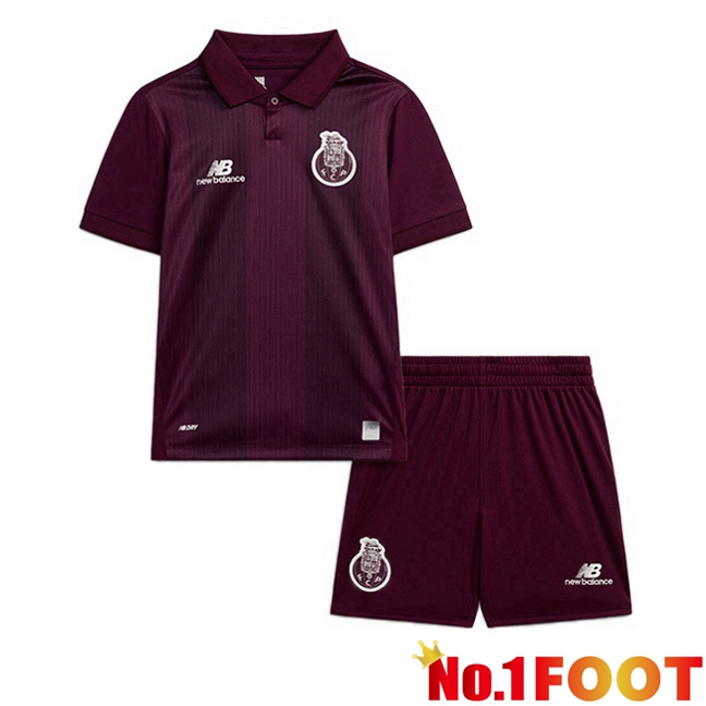 FC Porto Kids Away Soccer Jersey Purple 2026/2027
