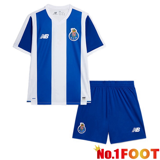 FC Porto Kids Home Soccer Jersey Blue White 2026/2027
