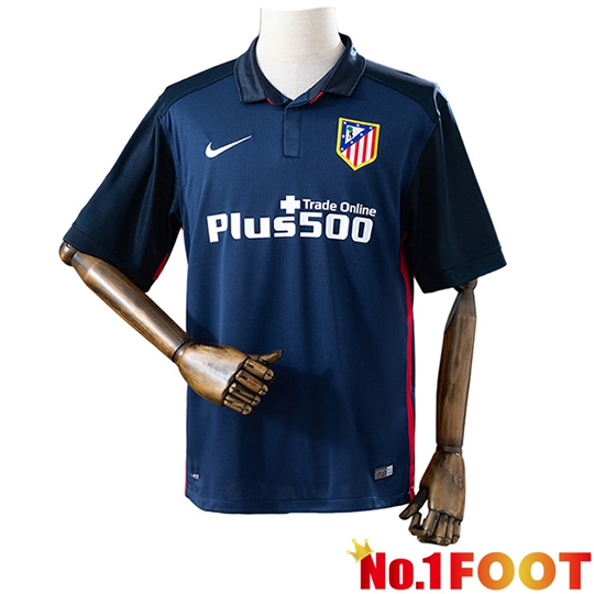 Atletico Madrid Retro Away Soccer Jersey 2015/2016